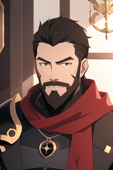 00354-2653106268-vox machina style, indoors, laboratory, detailed background,_1boy, handsome, male focus, solo, portrait, upper body, beard, brow.png